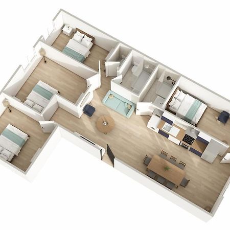 Appartement 4 Chambres Champigny-sur-Marne Ngoại thất bức ảnh